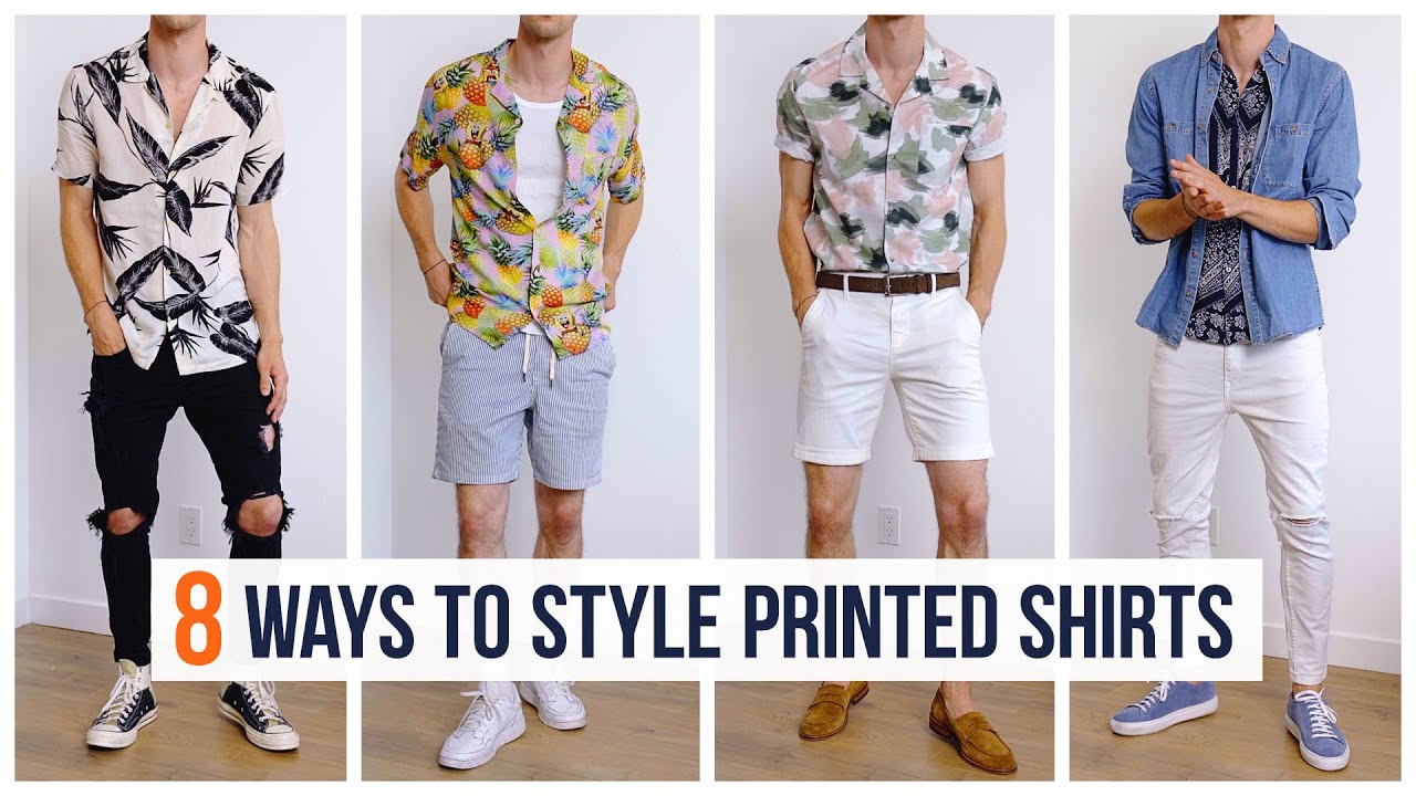 How to Style Printed Shirts for Summer, Men's Fashion