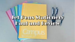 Jet Pens Stationery Haul and Review