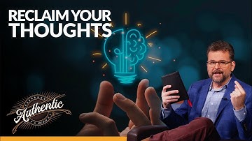 How to give yourself space to think about God - AUTHENTIC with Shawn Boonstra