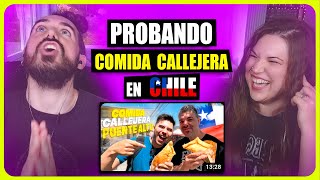 👉 PROBANDO COMIDA CALLEJERA en CHILE 🇨🇱 *En el PELIGROSO PUENTE ALTO* - JDALMAU | Somos Curiosos