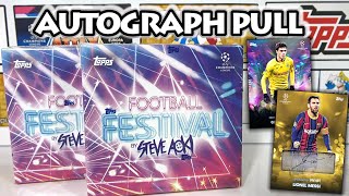 Opening 2 Topps Football Festvial By Steve Aoki Boxes | New 2021