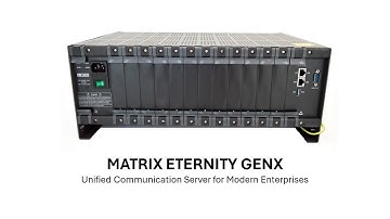 Matrix Genx Epabx System/IP PBX System for Small to Medium sized organization