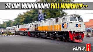 24 Jam Full Moment Hunting Kereta Api di Wonokromo (PART 3)