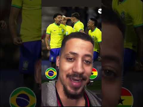 FIM DE JOGO: BRASIL 3x0 GANA! #shorts