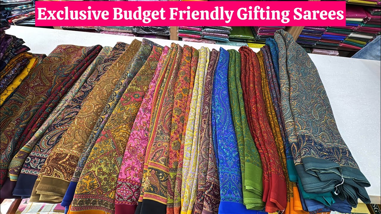 Bangalore Wholesale Saree Shops | Budget Friendly Gifting Saree | Single Saree Courier Available