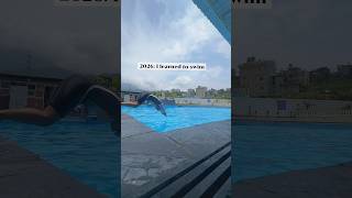 Better late than never 🏊♀️🏊♀️ #learning #swimming #new #skills #nepalimomvlog