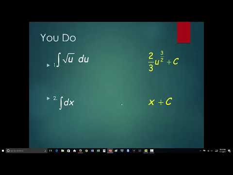 Calculus 2: Integration Review Lecture #1 - YouTube