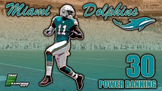 A Deep Dive Into The 2020 Miami Dolphins | Power Ranking: 30