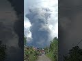 в Индонезии началось извержение вулкана Мерапи #shorts #вулкан