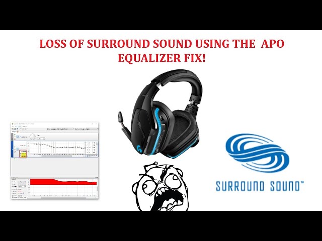 surfing Inspirere Nysgerrighed APO EQ SURROUND SOUND LOSS FIX - YouTube