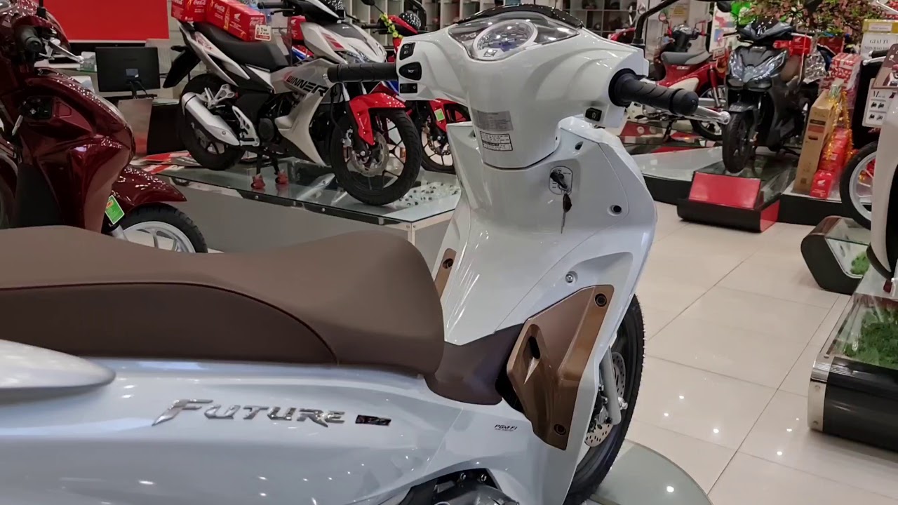 Honda Future 125i 2021 | Trắng Nâu - Vành Đúc | Giá xe future 125i ...