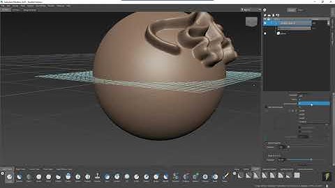 Learning Mudbox-  Sculpt tools part 1