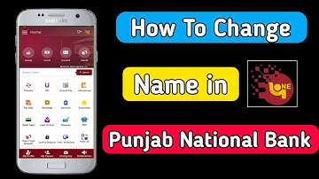 pnb bank me name kaise change kare online | how to change name  pnb account |update name in pnb bank