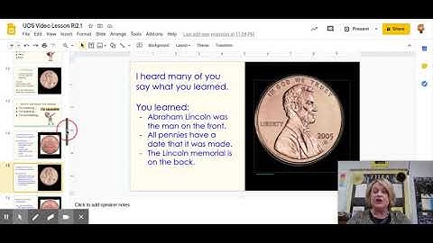 UOS Video Lesson RI2.1 - Google Slides