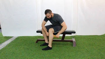 Roll Out Calves with Stick or Rolling Pin - An Exercise Demo by Optimizing Athleticism