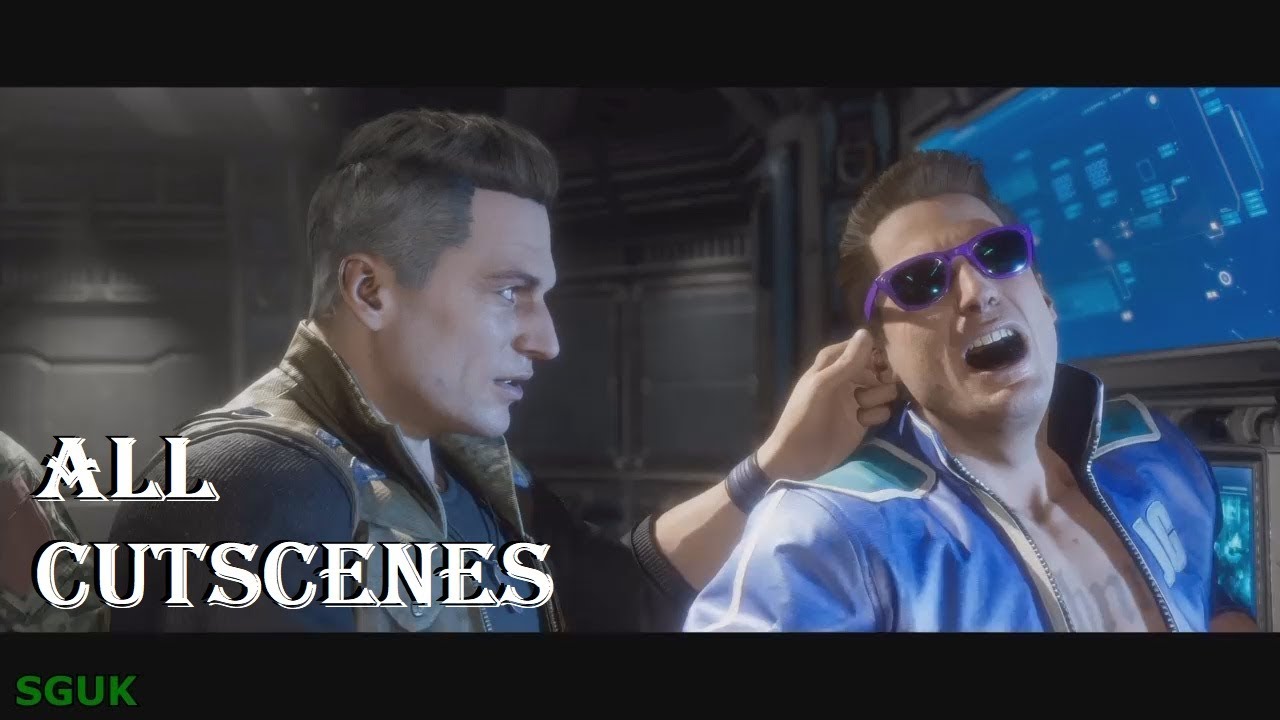 Mortal Kombat 11 ALL JOHNNY CAGE Character Cutscenes Story Mode (Andrew Bowen) MK11