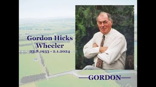 Memorial Service for Gordon Wheeler