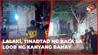 Lalaki, Tinadtad Ng Bala Sa Loob Ng Kanyang Bahay