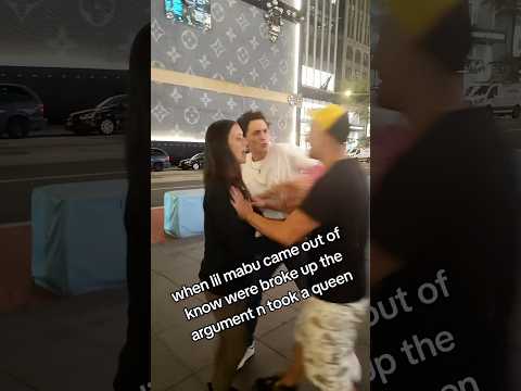 LIL MABU FIGHTS CRACKHEADS🤬 **HE WINS**