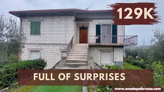 Detached House For Sale A Blank Canvas in Italy: Tour this Beautiful Villa with Stunning Views