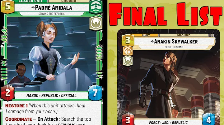 I (almost) TOP CUTTED at a PQ with Padme Yellow!! Deck List Update and Strategy