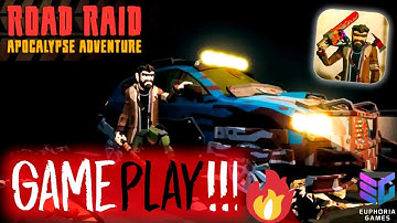 Road Raid Chapter 1 to Chapter 5 Full Gameplay....!!! | Road Raid Game By Euphoria Games