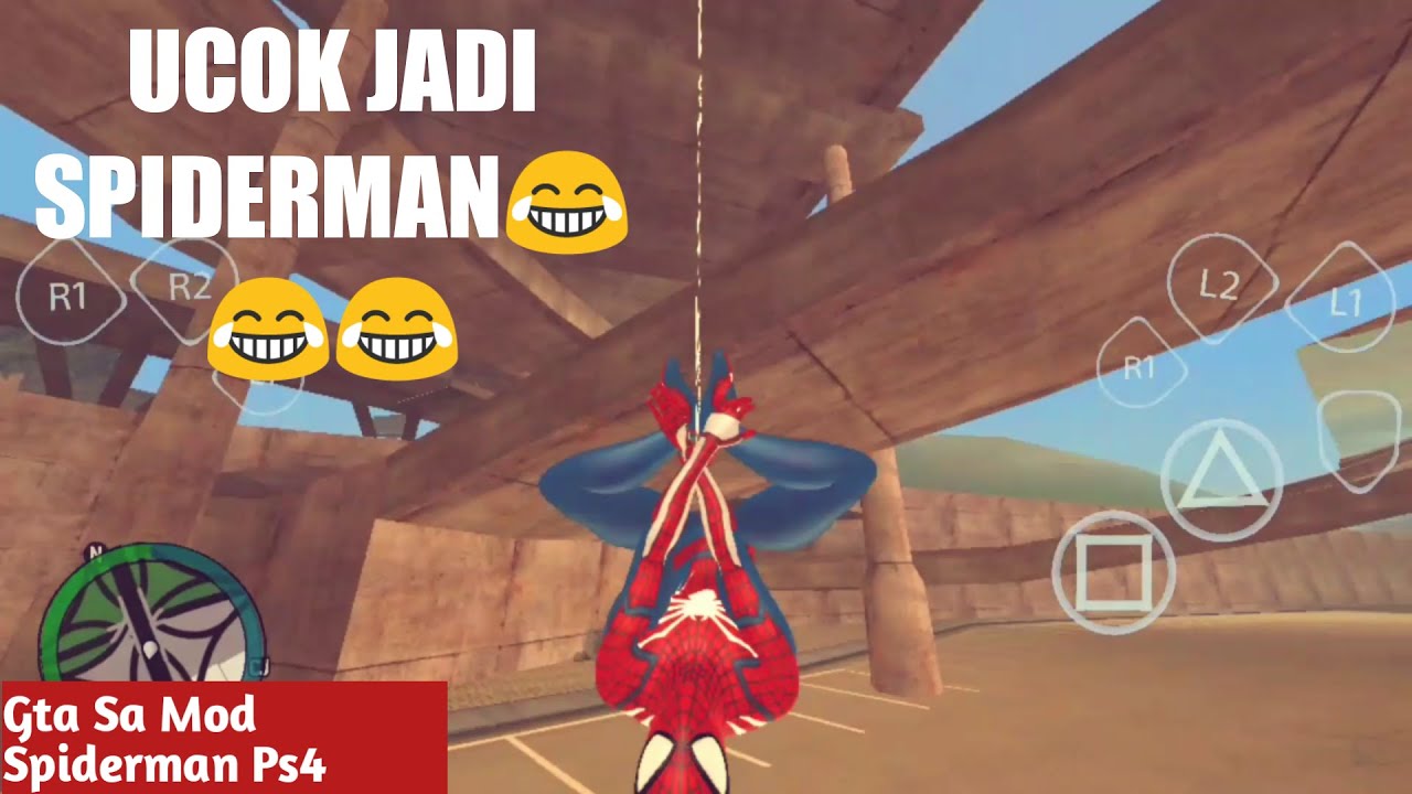 Gta Sa Mod Spiderman Ps4 By Lionel Gamerz