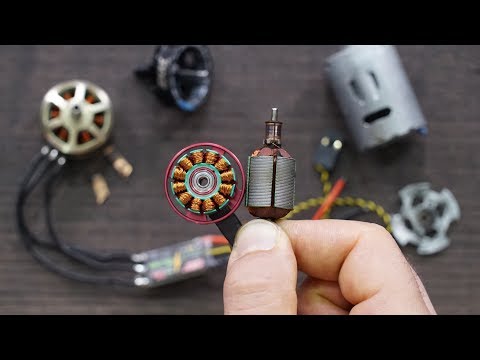 Come funzionano i MOTORI Brushed e Brushless e Vantaggi Svantaggi dei due!