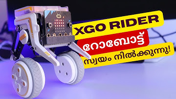 സ്വയം ബാലൻസ് ചെയ്യുന്ന കിടിലൻ റോബോട്ട്! ELECFREAKS micro:bit XGO Rider Kit