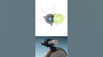 How to machine a hexagon on a lathe #mechanism #machine #tools #solidworks #3dprinting#cnc