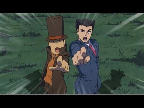 Video: Layton VS Phoenix Wright Numai Pentru Japonia