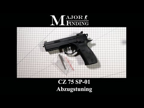 CZ 75 SP-01 Abzugstuning