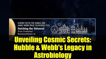 Unveiling Cosmic Secrets: Hubble & Webb