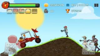 Zombie Hill Racing - Umbrella Car Racing in Village screenshot 1