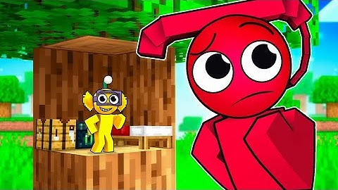 Using TINY MOD To Prank My Friend in Minecraft!