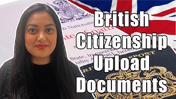 British Citizenship 🇬🇧 | Upload Documents