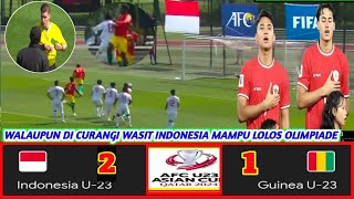 Wasit Kembali Curang❗Hasil Pertandingan Indonesia U-23 Vs Guinea u-23 babak play off Olimpiade