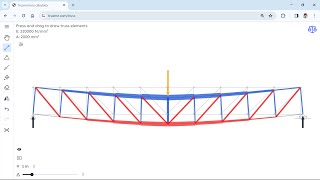 truzme.com online truss calculator - 2nd demo