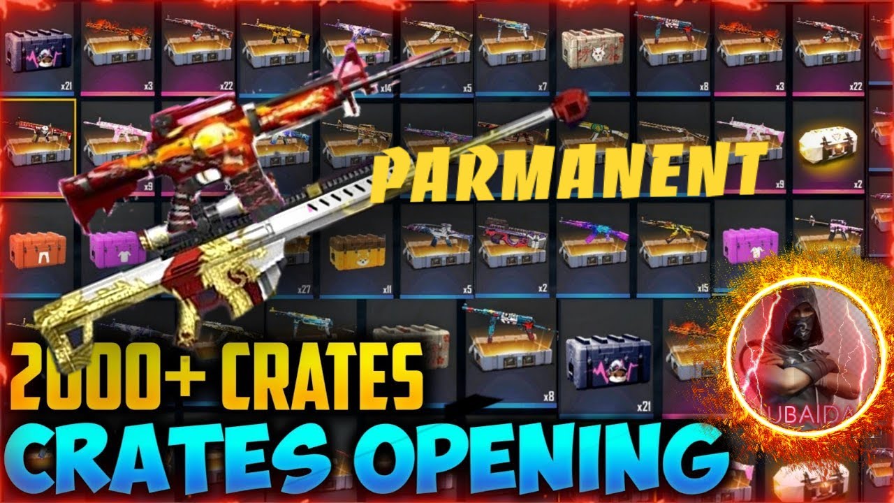 2000+ Guns Crates Opening | UBAIDAXRO ‣