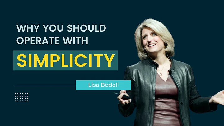 Why should you operate with SIMPLICITY | Top Simplification Keynote Speaker Lisa Bodell