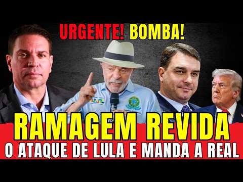 RAMAGEM NÃO DEIXA BARATO E RESPONDE LULA APÓS ATAQUE A ELE E FLÁVIO BOLSONARO
