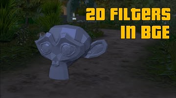 2D filters for the Blender Game Engine