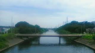 JR横須賀.総武快速線E217系.車窓動画、右側（千葉駅〜船橋駅）