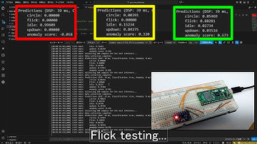 Accelerometer Gesture Sensing with Edge Impulse on Raspberry Pi Pico 2