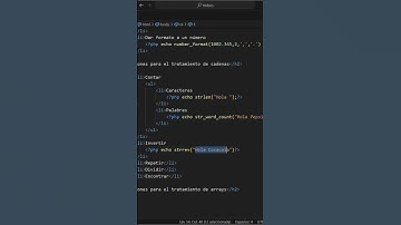 Invertir una cadena en PHP #php #coding #tutorial #desarrolloweb