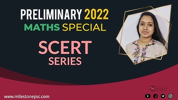 SCERT MATHS PART 3 | PSC Preliminary Maths Special | Milestone PSC