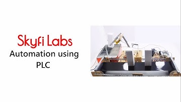 Automation using PLC Project with PLC Programming - Skyfi Labs (Trending)