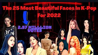 The 25 Most Beautiful Faces In K-Pop For 2022