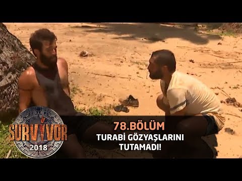 Turabi oyun sonu büyük acı çekti, gözyaşlarını tutamadı! | 78. Bölüm | Survivor 2018