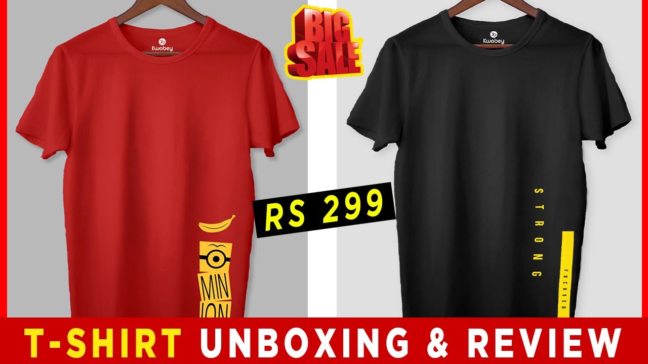 Kwabey T Shirt Unboxing \u0026 Review In 